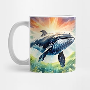 Whale Colours Mug